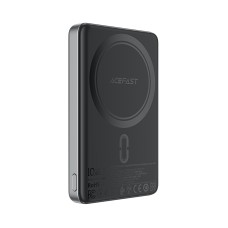 Acefast M12 PD20W ultra-thin magnetic wireless charging power bank 10000mAh,black
