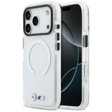 BMW M IML Shockproof Metal Logos MagSafe Case for iPhone 17 Pro - Clear