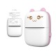 HURC9 Bluetooth Thermal Printer Mini Kitty with App - Pink