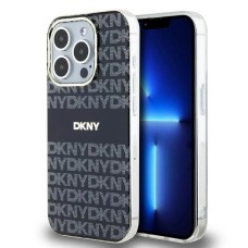 DKNY IML Mono &amp;amp; Stripe MagSafe case for iPhone 14 Pro Max - black