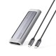 Orico AXM2S-G2 M.2 NVME/NGFF USB-C 10Gb/s Disk Drive - Gray