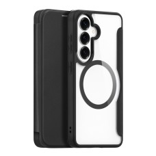 Dux Ducis Skin X Pro MagSafe Compatible Wallet Case for Samsung Galaxy S26+ - Black