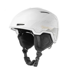 Qunature 10130003001 Ski Helmet with Earmuffs for Snowboard 58-61 cm - White