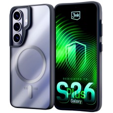 3mk Satin Armor MagCase for Samsung Galaxy S26+ - Black