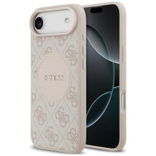 Guess 4G Circle Classic Logo MagSafe case for iPhone Air - pink