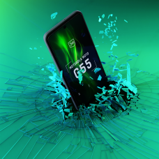Tempered glass 3mk HardGlass Max Lite Black for Motorola Moto G55 5G
