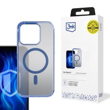 3mk Frosty MagCase Blue Case for Apple iPhone 16 Pro Max - Transparent