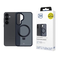 3mk Smoke Case Mag&amp;amp;Stand for Samsung Galaxy S25 - black