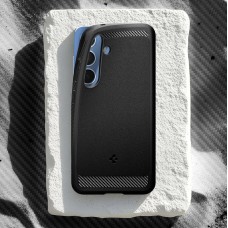 Spigen Rugged Armor Mag MagSafe Case for Samsung Galaxy S25 - Matte Black