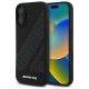 AMG Checkered Flag Pattern MagSafe iPhone 16 Case - Black