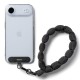 Ringke Holder &amp;amp; Puffer Hand Strap Phone Lanyard - Black