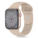 Tech-Protect Silicone Strap for Apple Watch 4 / 5 / 6 / 7 / 8 / 9 / SE / Ultra 1 / 2 (42 / 44 / 45 / 49 mm) - Brown