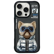 Nimmy Cool&amp;amp;Cute 2.0 Dog Case for iPhone 16 Pro - Black