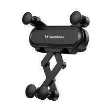 Wozinsky gravity car phone holder for air vent black (WCH-05)