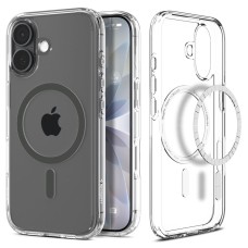 Spigen Ultra Hybrid MagSafe Case for iPhone 17 - Clear Gray