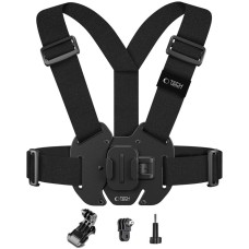Tech-Protect GA100 Chest Mount for GoPro / DJI - Black