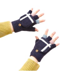 Women's/children's winter phone gloves - black