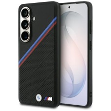 BMW Tricolor Metal Logo MagSafe Case for Samsung Galaxy S26 - Black