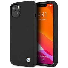BMW Silicone Signature Case for iPhone 13 - Black