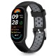 Tech-Protect IconBand Air Strap for Xiaomi Smart Band 8 / 9 / 10 / NFC - Black and Gray