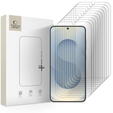 CLEAR Tech-Protect Tempered Glass Bundle 10-pack for Samsung Galaxy S24/S25