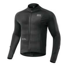 Rockbros Fall/Winter Long Sleeve Cycling Jacket M - Black