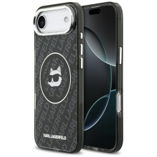 Karl Lagerfeld IML Choupette Head Logo MagSafe iPhone Air Case - Black