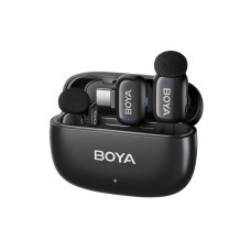 BOYA mini 2-02 wireless microphones 2.4GHz USB-C - black