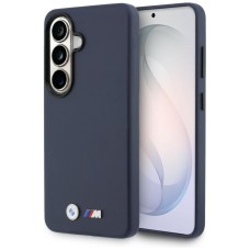 BMW M Metal Logo MagSafe Case for Samsung Galaxy S26 - Navy Blue