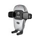 Dudao Automatic Car Holder with Built-in Qi 15W Wireless Charger Gray (F20xs)
