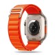 Tech-Protect Nylon Pro Strap for Apple Watch 4 / 5 / 6 / 7 / 8 / 9 / SE / Ultra 1 / 2 (42/44/45/49 mm) - Orange