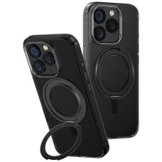 Uniq Swivix 360 Rotating Kickstand Case for iPhone 16 Pro - Black