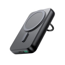 Joyroom JR-W050 20W MagSafe Wireless Power Bank 10000mAh with Stand + USB-C Cable - Black