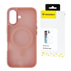Wozinsky Fashion Case MagSafe for Samsung Galaxy S25 - Pink