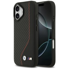 BMW M Carbon Line &amp;amp; Logo MagSafe Case for iPhone 17 - Red