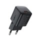 Acefast A117 GaN PD 20W USB-C Wall Charger - Black