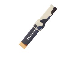 Strap Moro for Samsung Galaxy Watch 45 / 46 / 47 mm silicone bracelet watch band - pattern 13