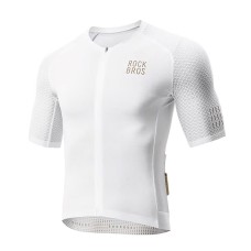 Rockbros YDDX011 Diamond Short Sleeve Cycling Jersey Size XXL - White