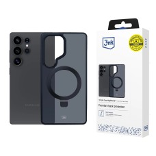 3mk Smoke Case Mag&amp;amp;Stand for Samsung Galaxy S25 Ultra - Black
