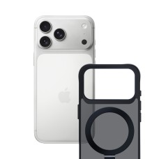 3mk Smoke Case Mag&amp;amp;Stand for iPhone 17 Pro - Black