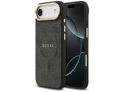 Guess 4G PU Classic Logo MagSafe case for iPhone Air - black