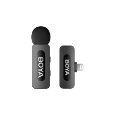 BOYA BY-V1 V2.0 Wireless Microphone 2.4GHz - Black
