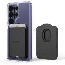 Tech-Protect CH02 MagWallet MagSafe Magnetic Wallet for Phone - Black