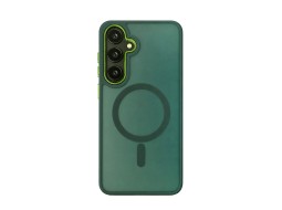 Wozinsky Fashion Case with MagSafe for Samsung Galaxy S24 FE - Green