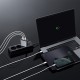 Cuktech 65W GaN 2xUSB-C 1xUSB-A Wall Charger - Gray