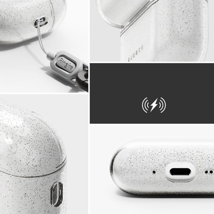 Ringke Air Case for AirPods Pro 3 - Clear Glitter