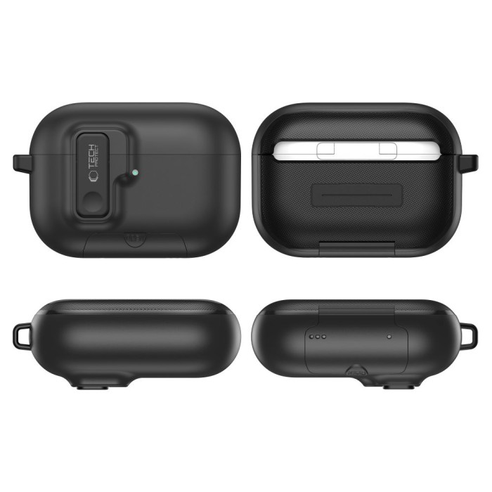Tech-Protect Slim Hook Case for AirPods Pro 3 - Black