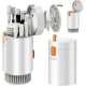 Tech-Protect 20-in-1 Multifunctional Cleaning Kit for Phone, Tablet, Laptop, and Headphones - White