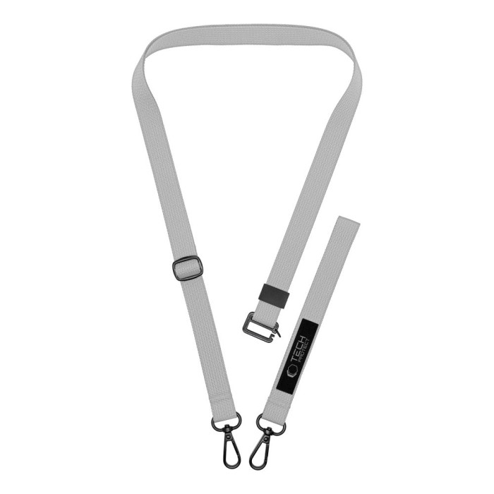 Tech-Protect C6S Long Lanyard for Phone - Gray