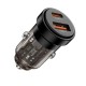 Tech-Protect CC03 45W 2-Port USB-A / USB-C Car Charger - Black